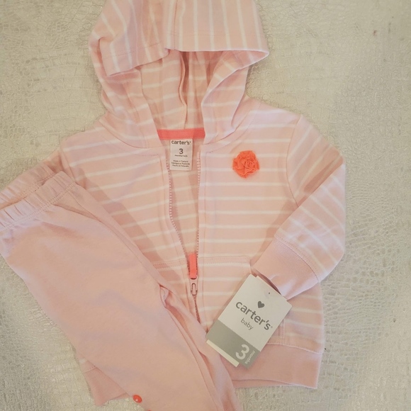 Carter's Other - 4for$20!! 2pc hoodie/pants set 3m